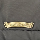 Chrome Hearts Faux Fur Lined Triple Cross Patch Jacket