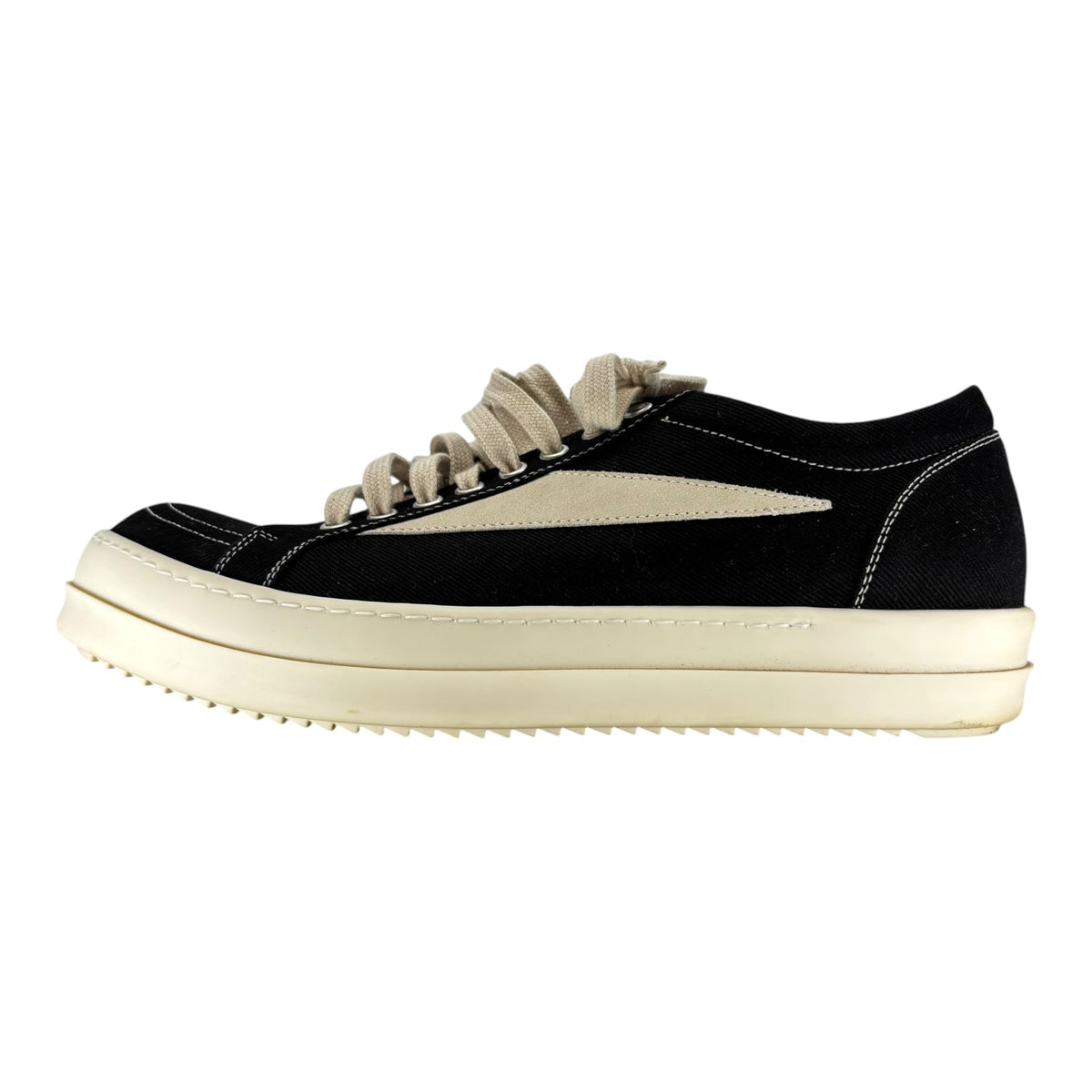 Rick Owens DRKSHDW Vintage Low Black Milk