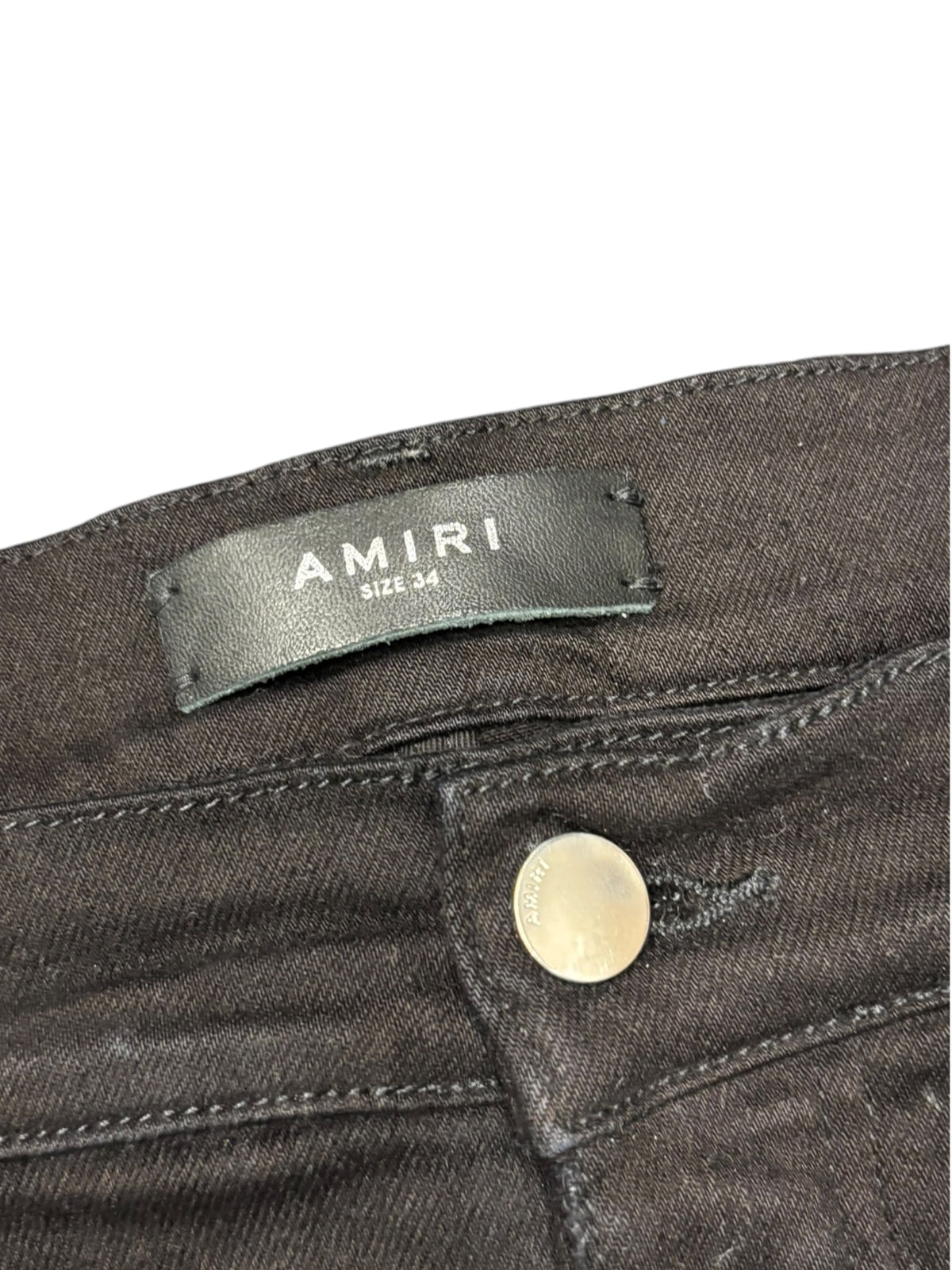 Amiri Black MX1 Jeans