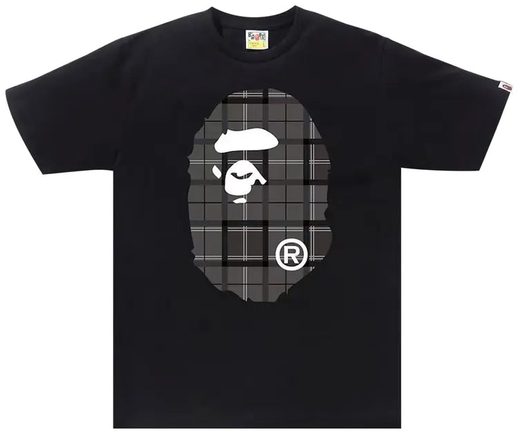 Bape Ape Head Tee Black
