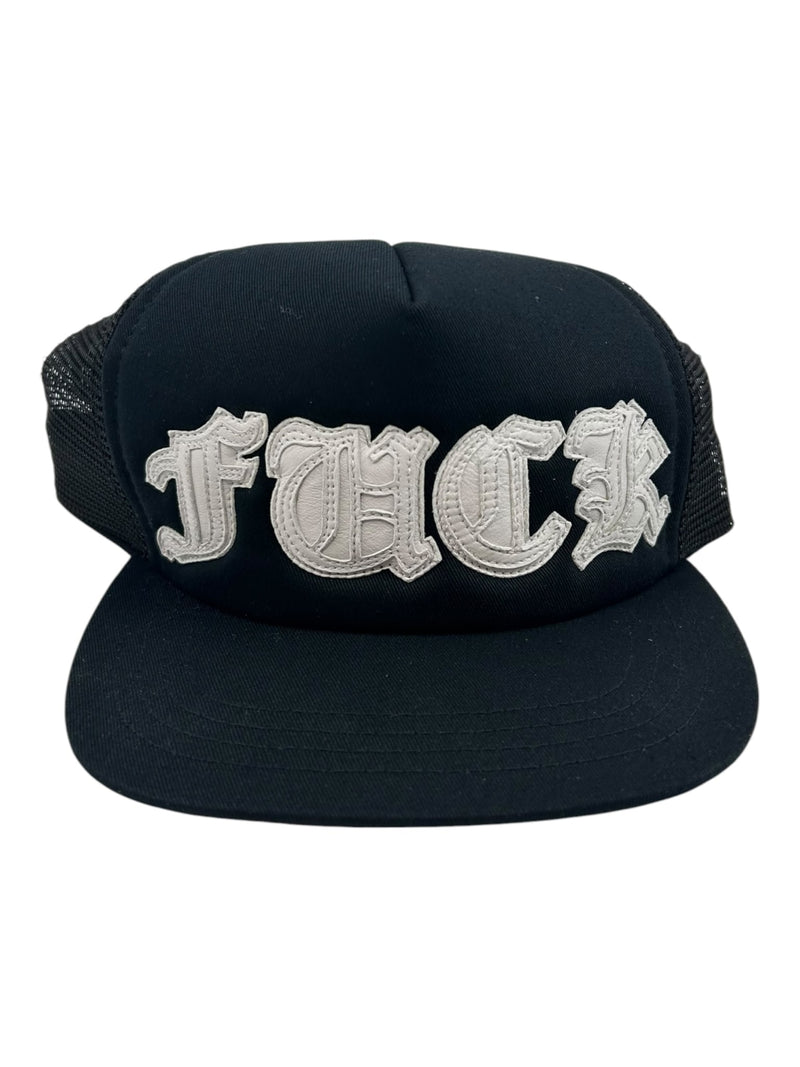 Chrome Hearts F**k Hat Black & White