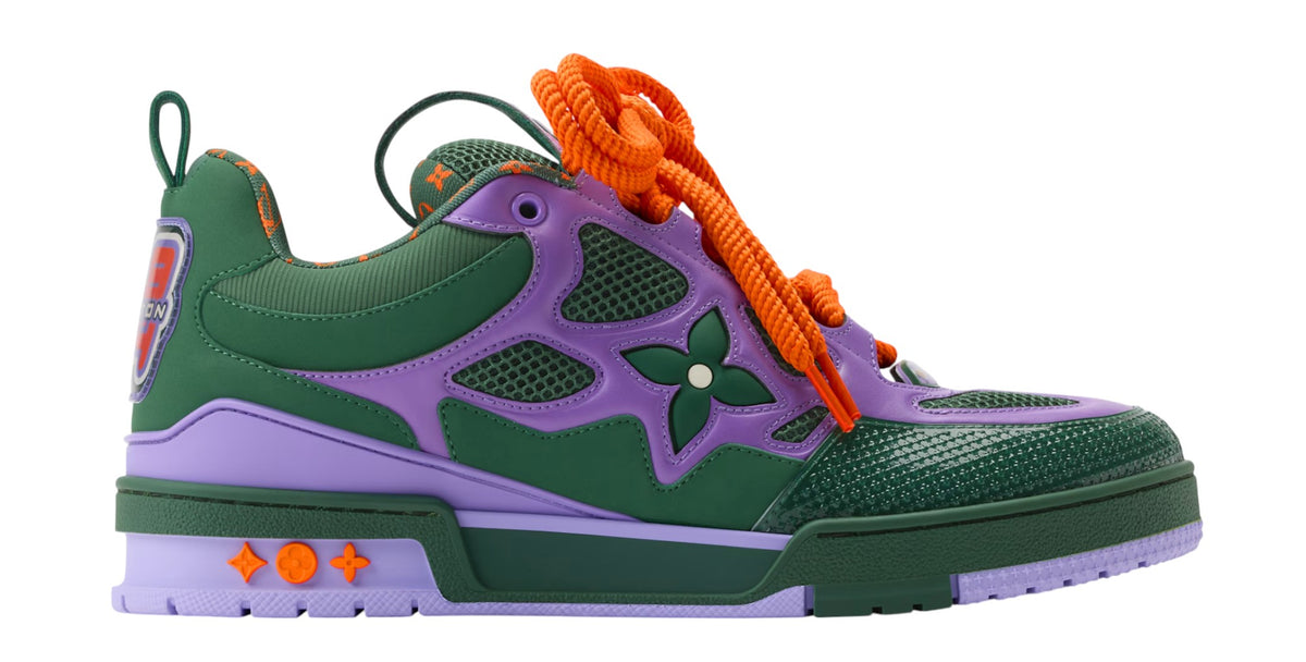 Louis Vuitton Skate Purple Green Orange