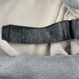 Balenciaga Tape Type Logo Hoodie Grey