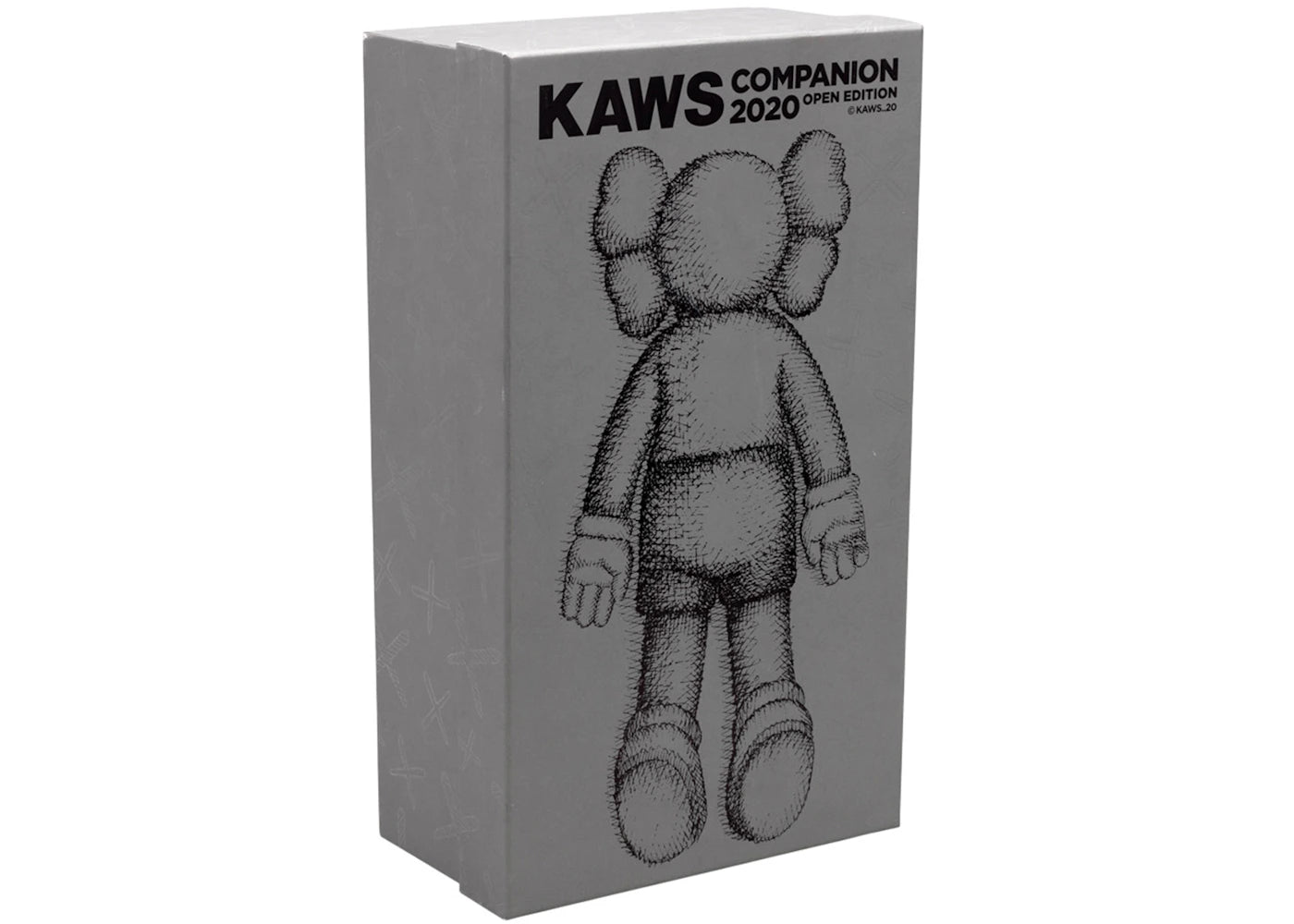 KAWS Companion 2020 Vinyl Figure Grey