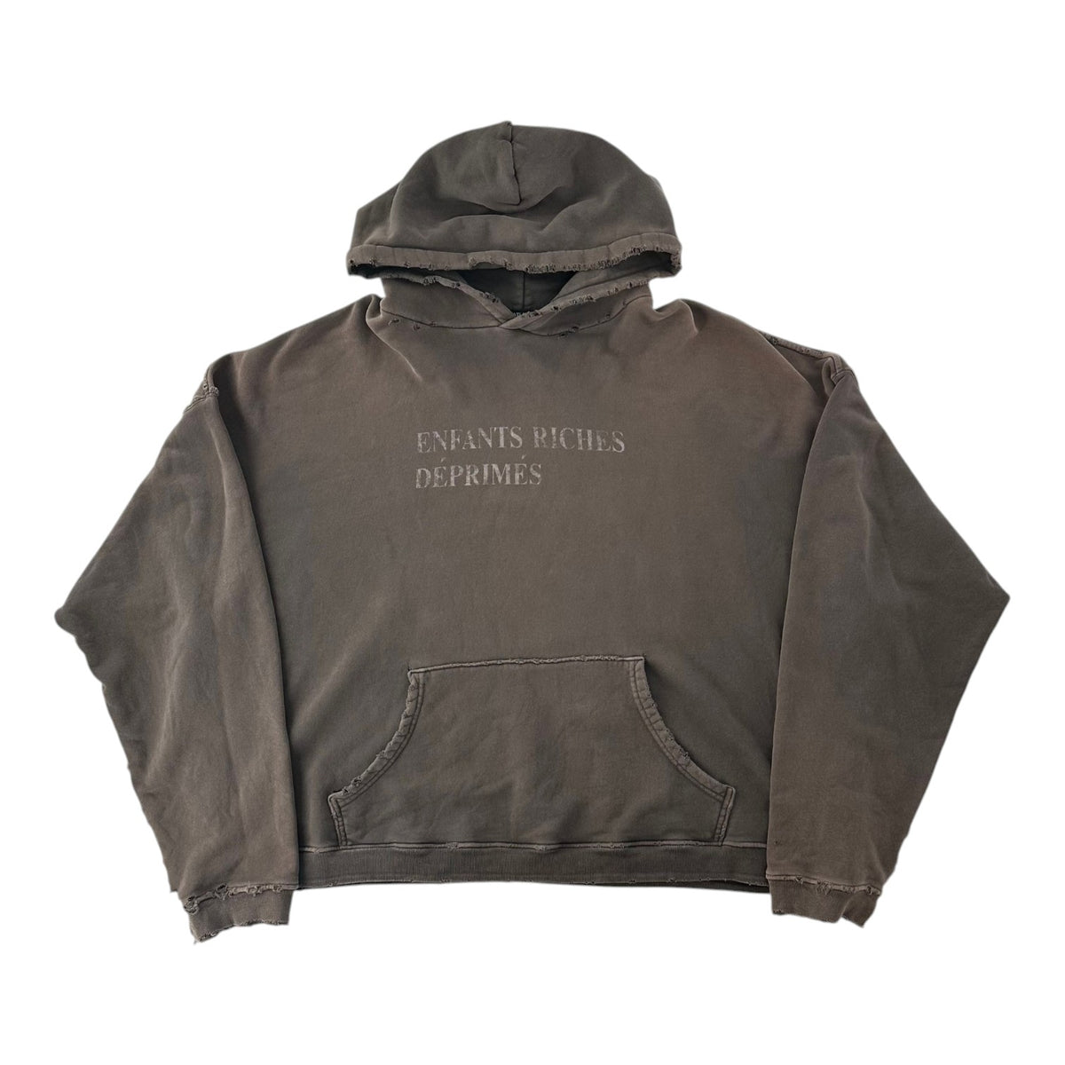 ERD Classic Logo Hoodie Brown