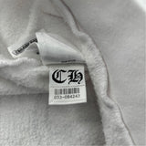 Chrome Hearts Horseshoe Floral Sleeves Crewneck White