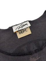 Gallery Dept. Doc Johnson Cutoff Tee Washed Black