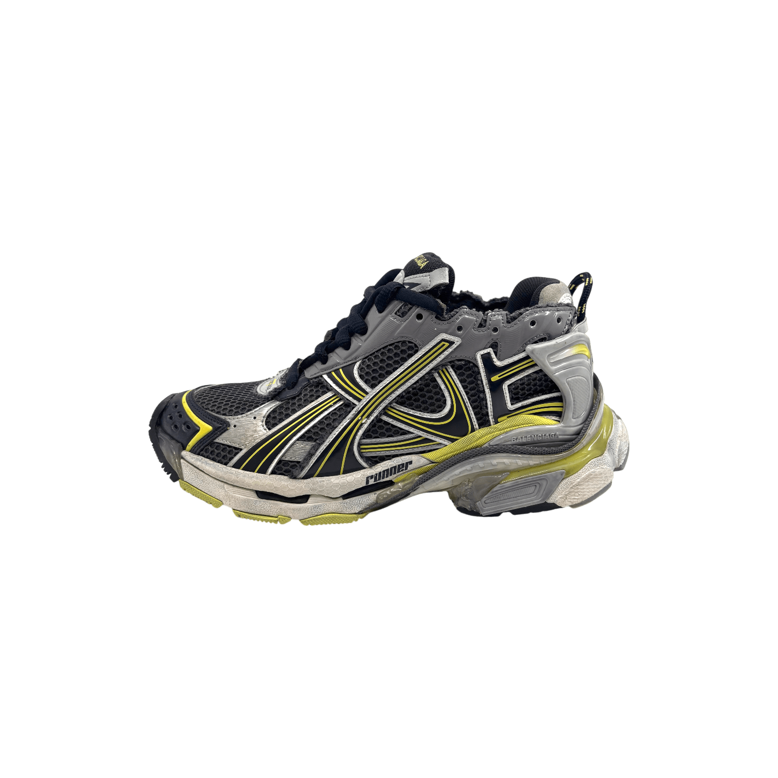 Balenciaga Runner Grey Yellow