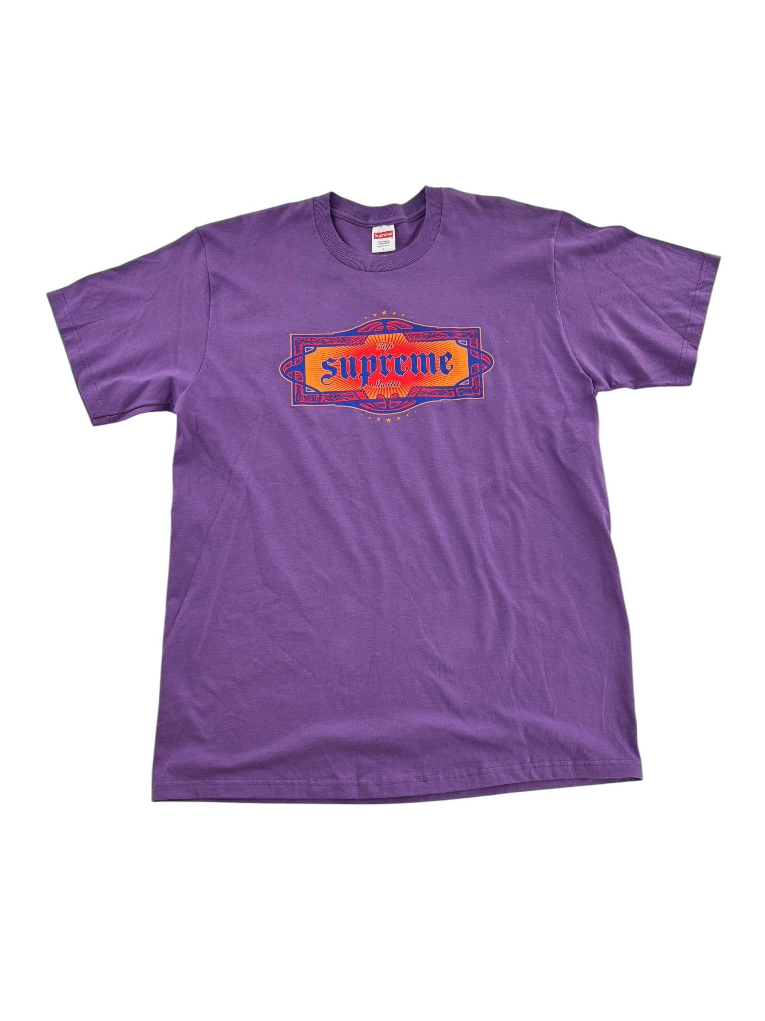 Supreme Top Shotta Tee Purple