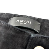 AMIRI M65 Cargo Kick Flare Leg Jeans Black