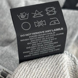 Protocol Reconstructed Sweatshirt Zip Hoodie Grey