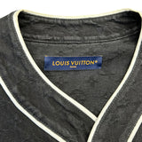 Louis Vuitton Monogram Baseball Jersey Black