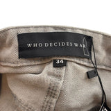 Who Decides War Patch Arched Carpenter Short
