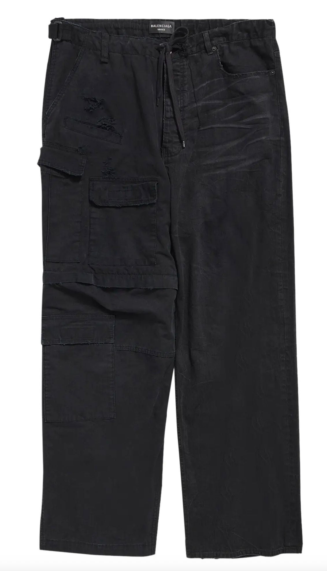 Balenciaga Hybrid Baggy Pants "Black"