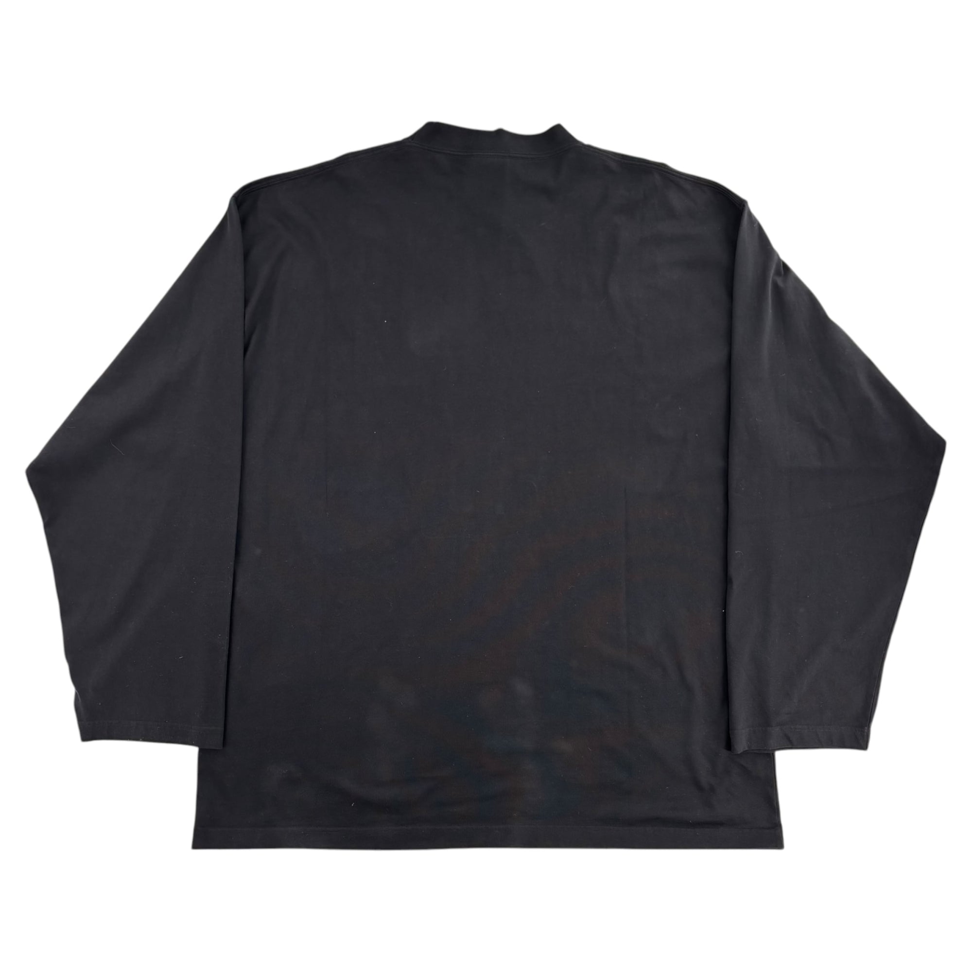 Balenciaga Men's Oversized Cities Paris Long Sleeve T-Shirt