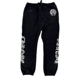 Chrome Hearts Horse Shoe Logo Sweatpants Black