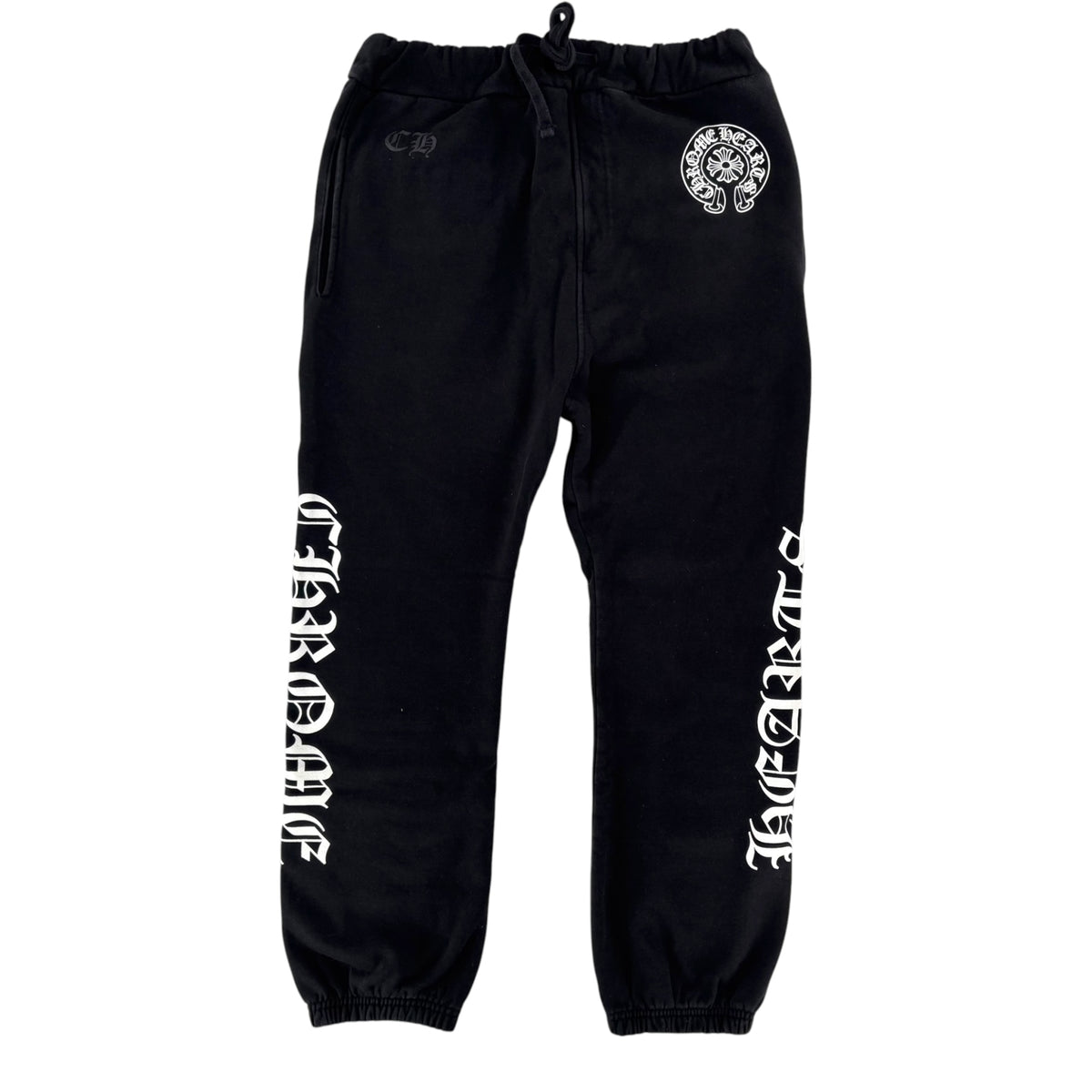 Chrome Hearts Horse Shoe Logo Sweatpants Black