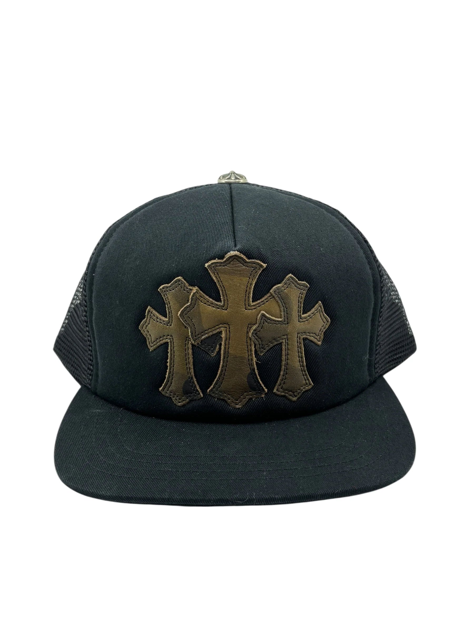 Chrome Hearts Cemetary Trucker Hat Camo/Black