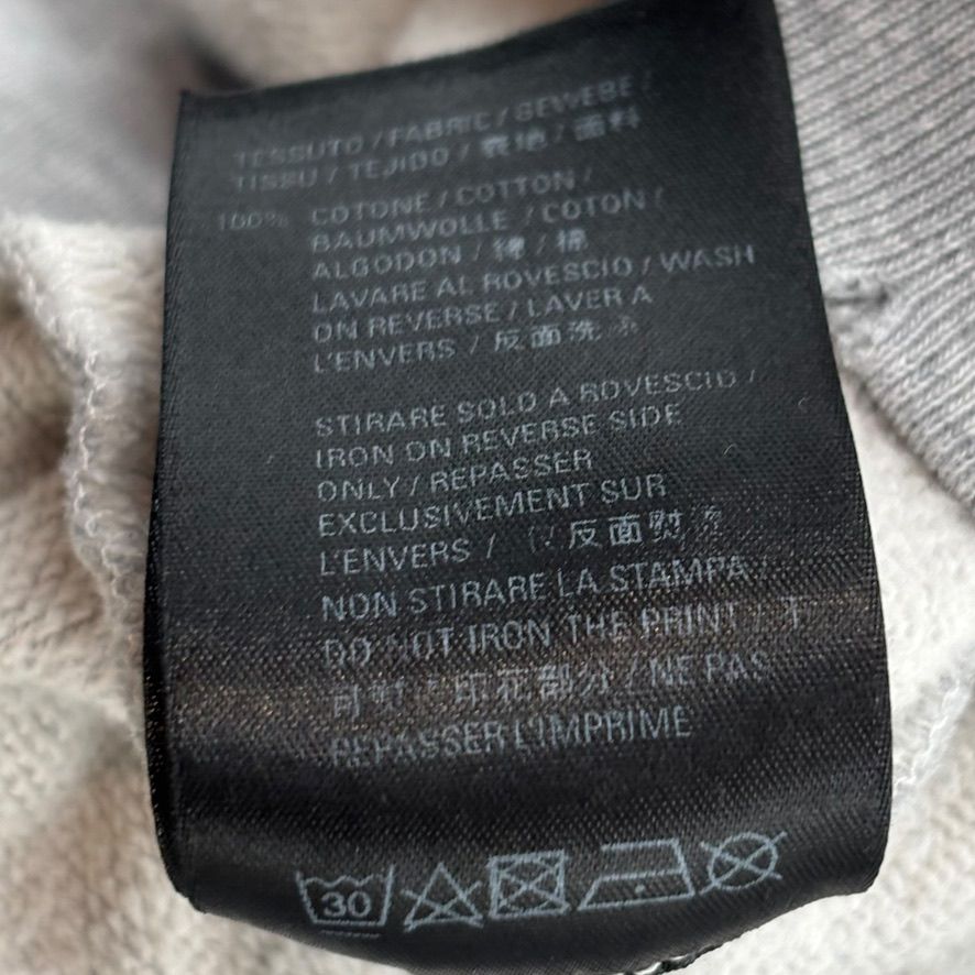 Balenciaga Music Zip Up Hoodie Grey
