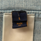 Louis Vuitton Short Sleeved Denim Shirt Blue