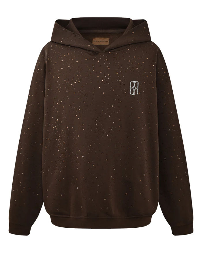 Birth of Royal Child Diamond Hoodie "Brown