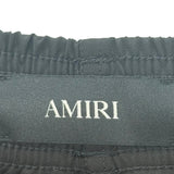 Amiri Logo Studded Drawstring Shorts Black