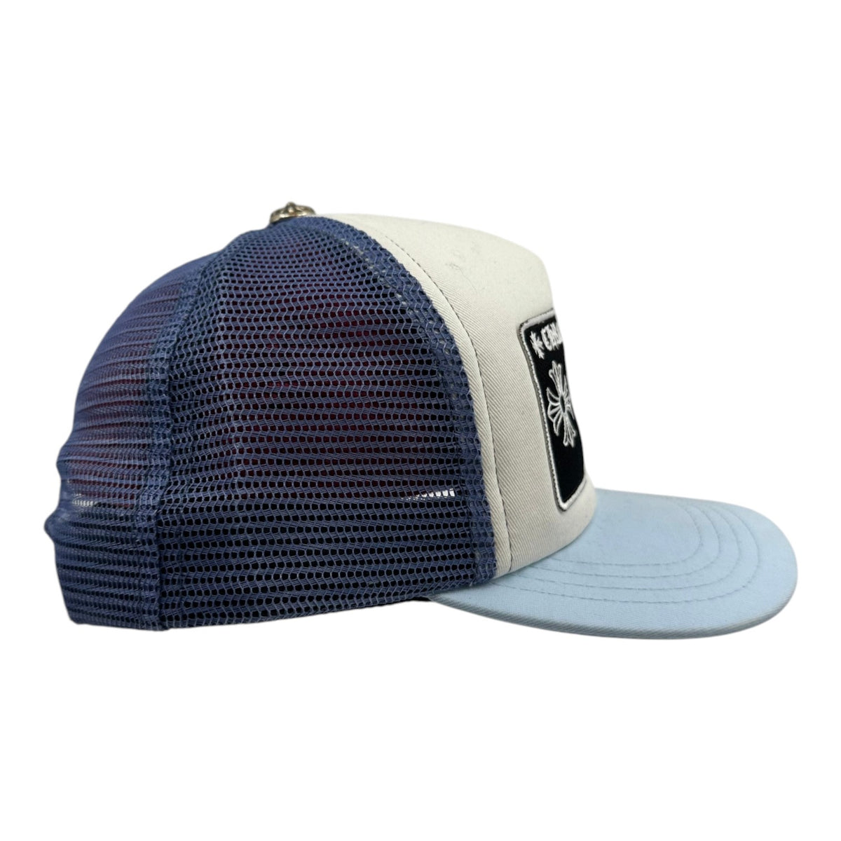 Chrome Hearts Miami Trucker Hat Blue