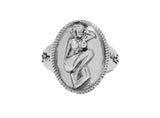 ERD Pin Up Girl Cameo Ring