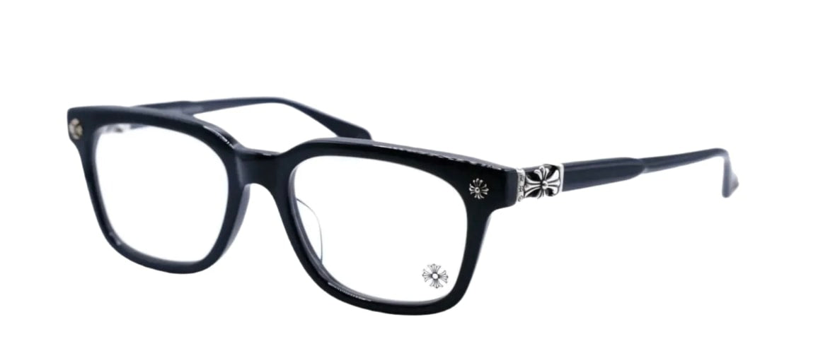 Chrome Hearts Cox Ucker Glasses Black Silver