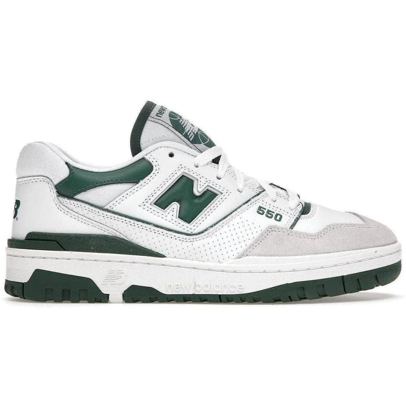 New Balance 550 White Green Kids