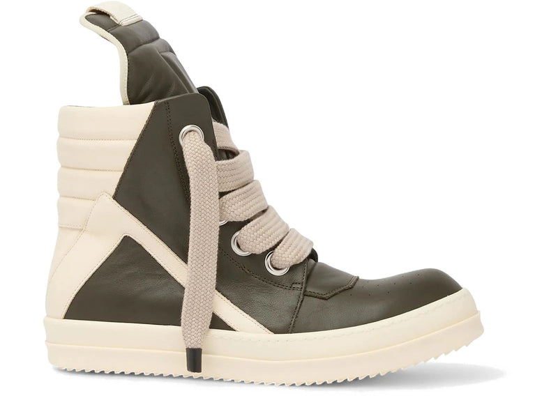 Rick Owens Concordians Jumbo Laced Geobasket Bosco Milk