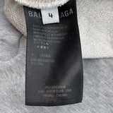 Balenciaga Music Zip Up Hoodie Grey