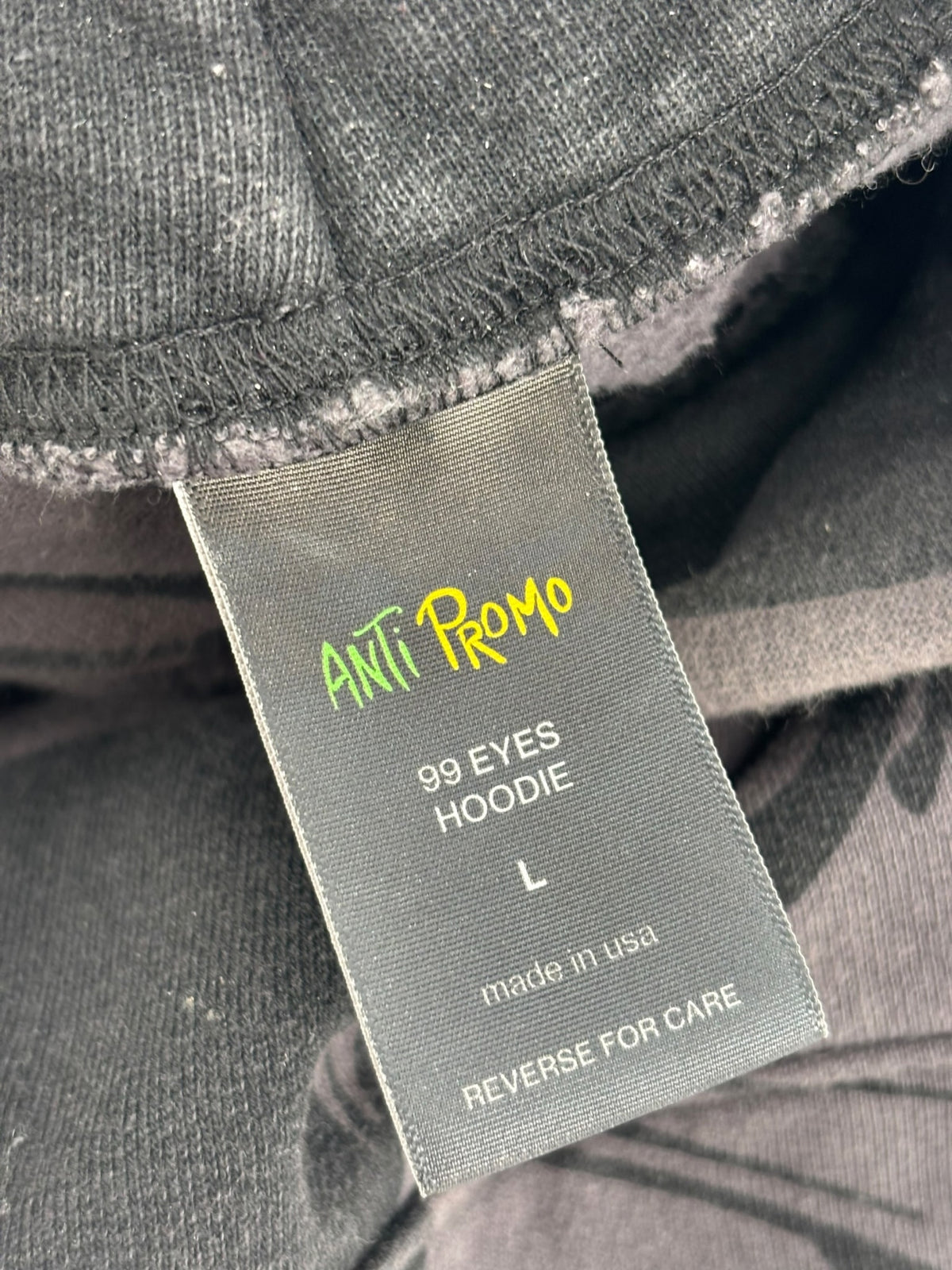 Matty Boy Promo 99 Eyez Hoodie Black/Grey