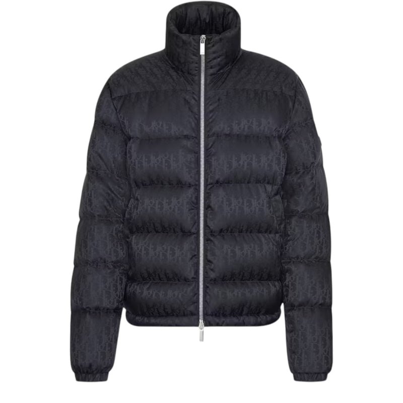 Dior Oblique Down Puffer Jacket Black