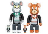 Bearbrick x Tom and Jerry in Hogwarts House Robes 100% & 400% 4-Pc Set