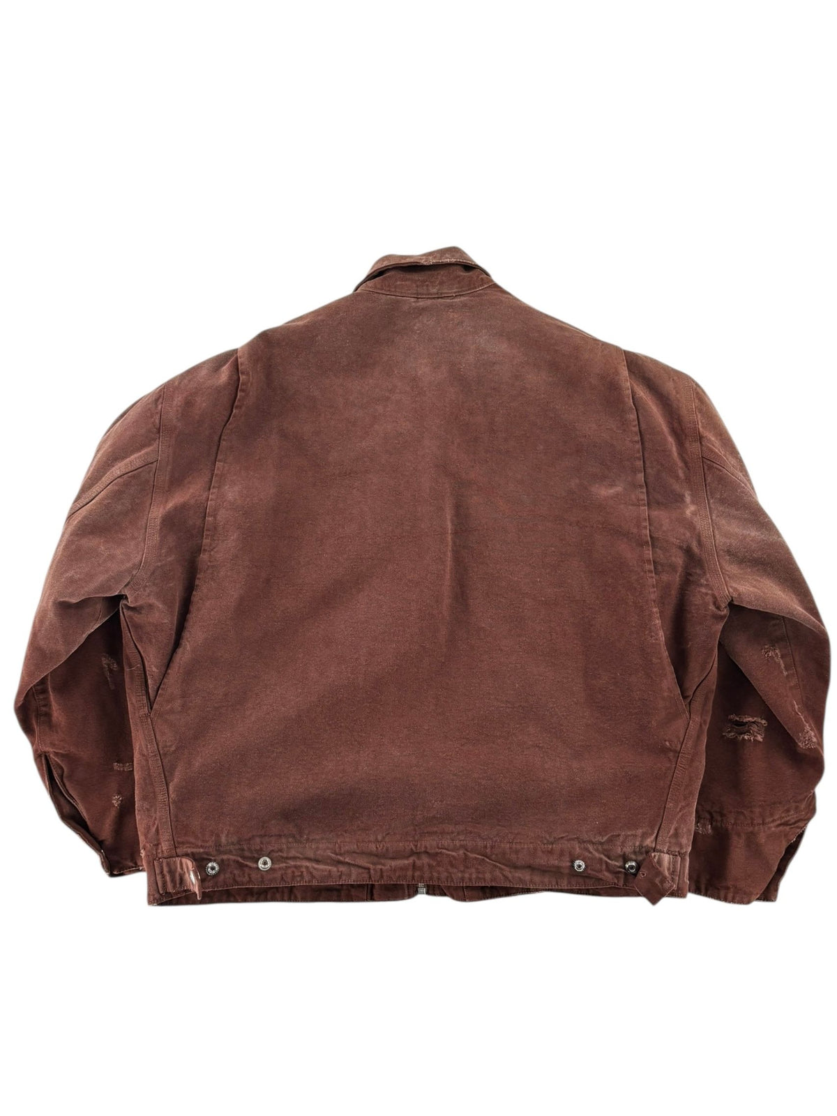 ERD Logo Distressed Work Jacket Faded Brown