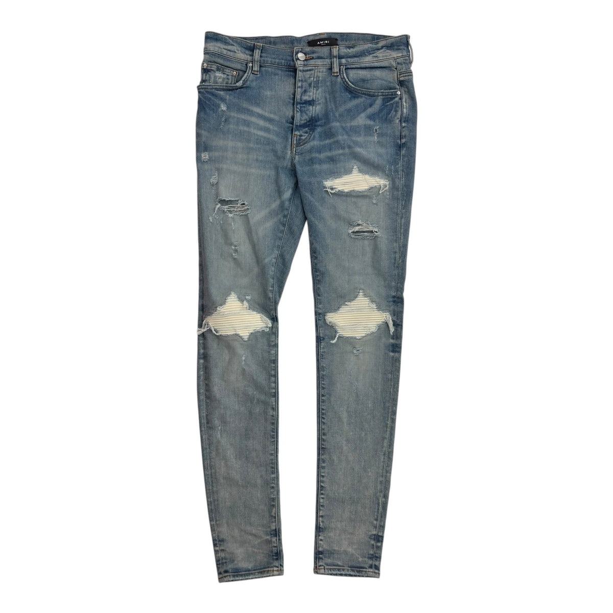 AMIRI Mx1 Ultrasuede Antique Indigo