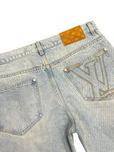 Louis Vuitton Flared Fit Denim Pants