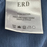 ERD Logo Pocket Tee Bleach Blue