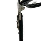 Chrome Hearts Bulge Glasses Black Silver