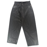Balenciaga Waxed Denim Black