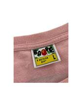 Bape A Bathing Ape Cursive Tee Pink