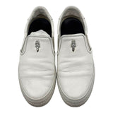 Chrome Hearts Slip On Leather Sneaker White