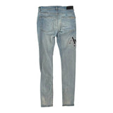 Amiri Logo Patch Denim Lightwash