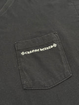 Chrome Hearts Spine Cemetery Cross Long-Sleeve Tee