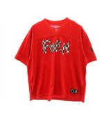 Chrome Hearts x Matty Boy PPO Form Team Mesh Warm Up Jersey T-Shirt Red
