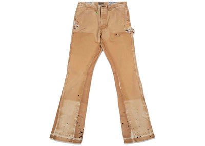 Gallery Dept. LA Flare Carpenter Jeans Tan - Lightly Worn