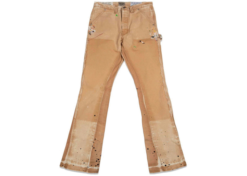 Gallery Dept. LA Flare Carpenter Jeans Tan - Lightly Worn