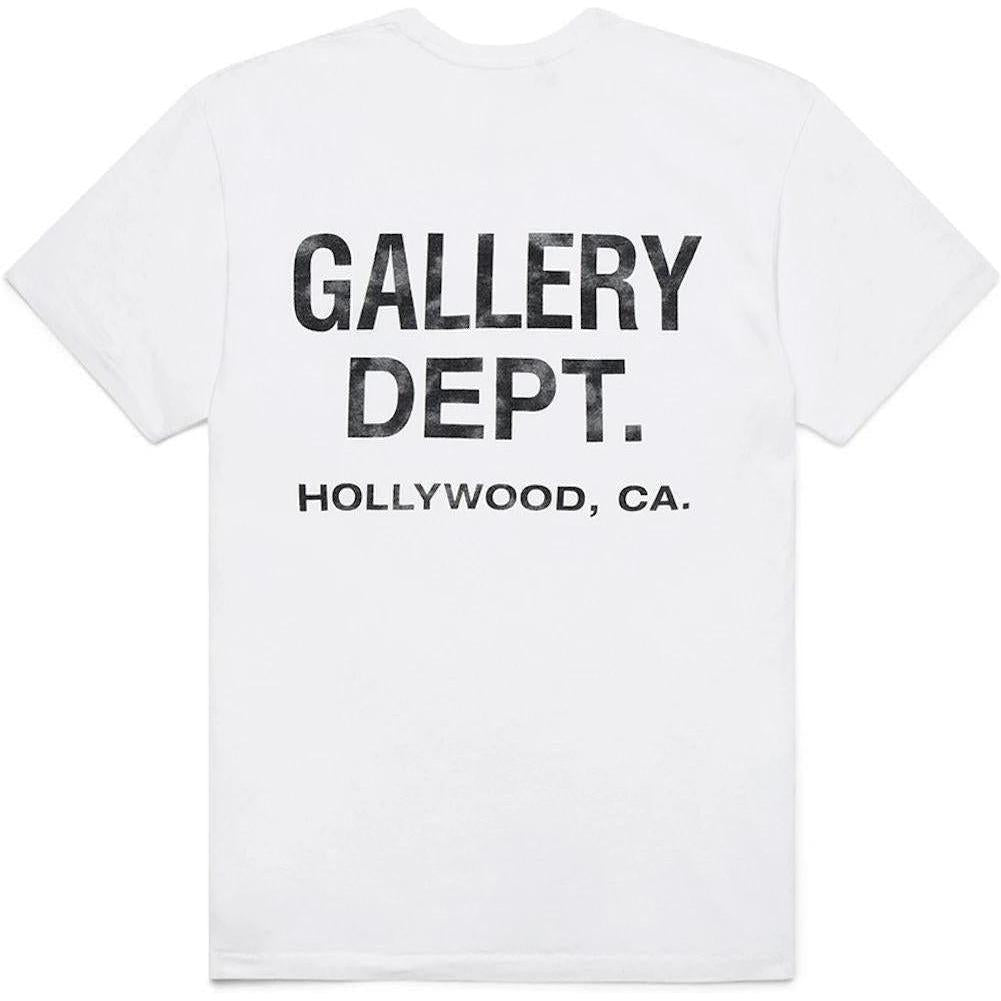 Gallery Dept. Souvenir T-Shirt White Black - Lightly Worn