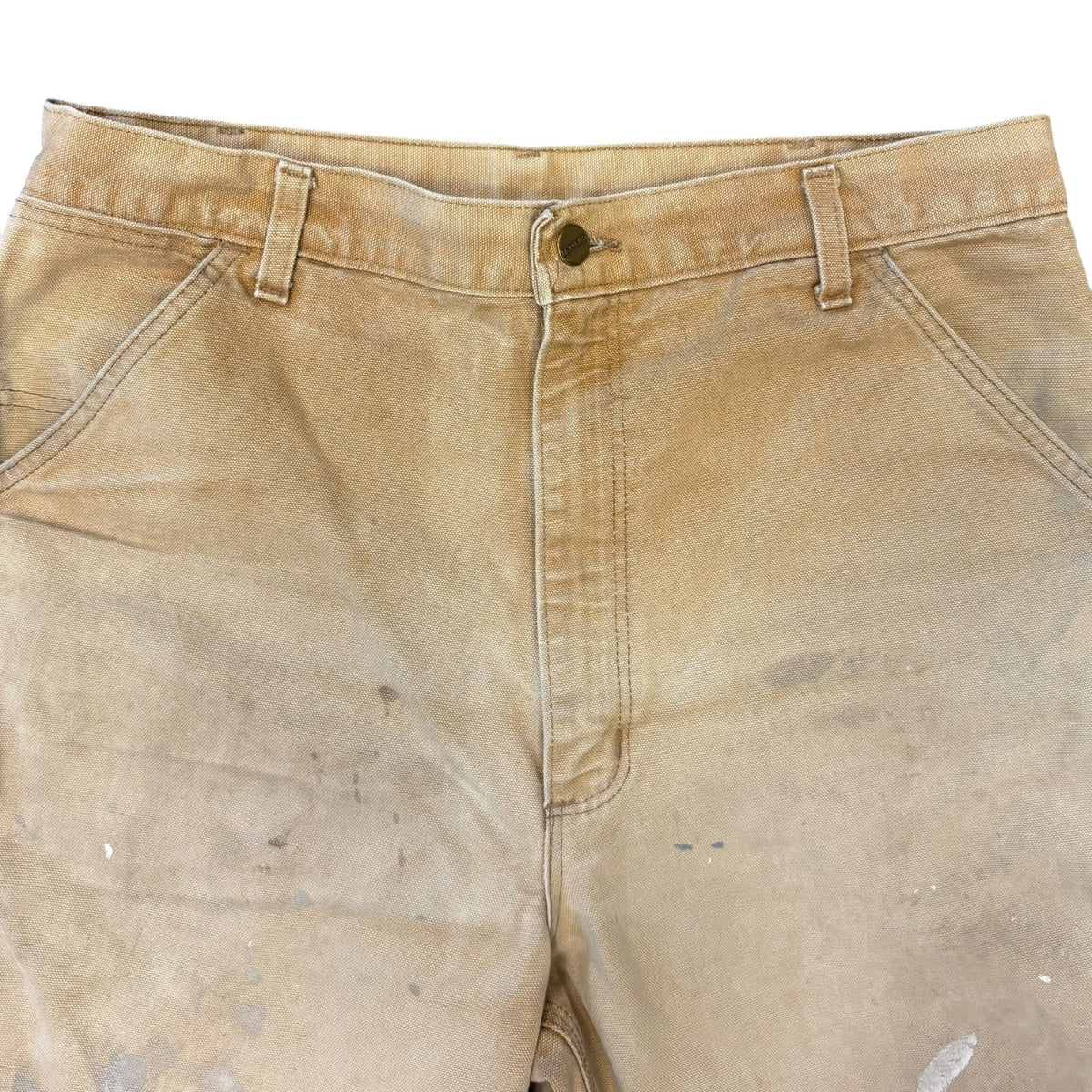 Carhartt Tan Paint Splatter Pants